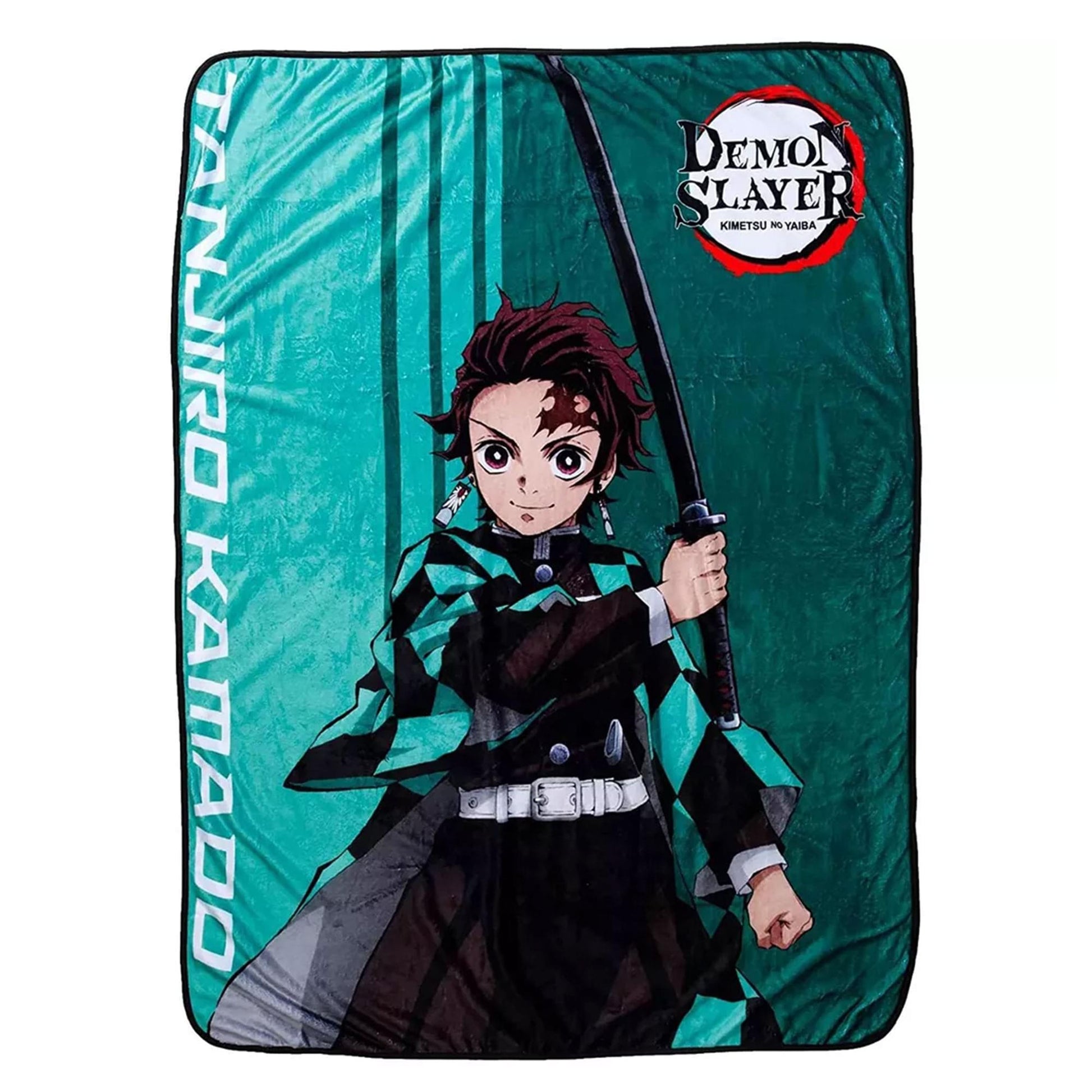 Demon Slayer Tanjiro 45 x 60 Inch Fleece Throw Blanket