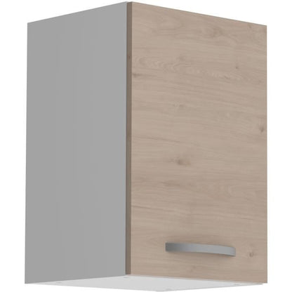 OSLO High furniture 1 door - Jackson chene decor - L 40 x D 36 x H 58 cm