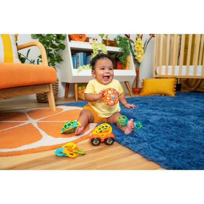 Bright Starts Set of Oball Hochet and Dentition Rings, 5 rooms, without BPA, 0-24 months