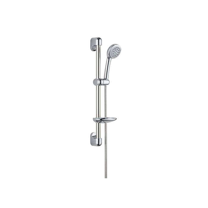 Rousseau shower bar + shower without Heko tap - chrome