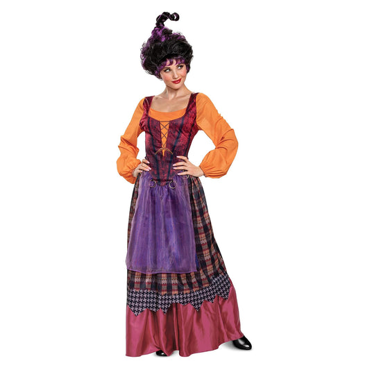 Disney Hocus Pocus Mary Deluxe Adult Costume | Large (12-14)