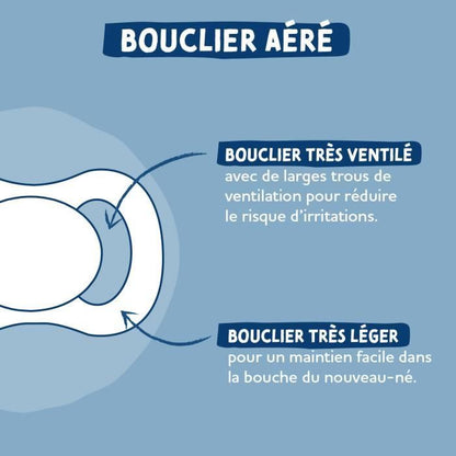 Anatomical pacifier duo - DODIE - 0/2 months - Crab