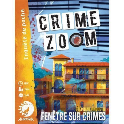 Crime Zoom Window on Crimes - Asmodee - Investigation game - Ages 14 - 30 minutes to 1 hour