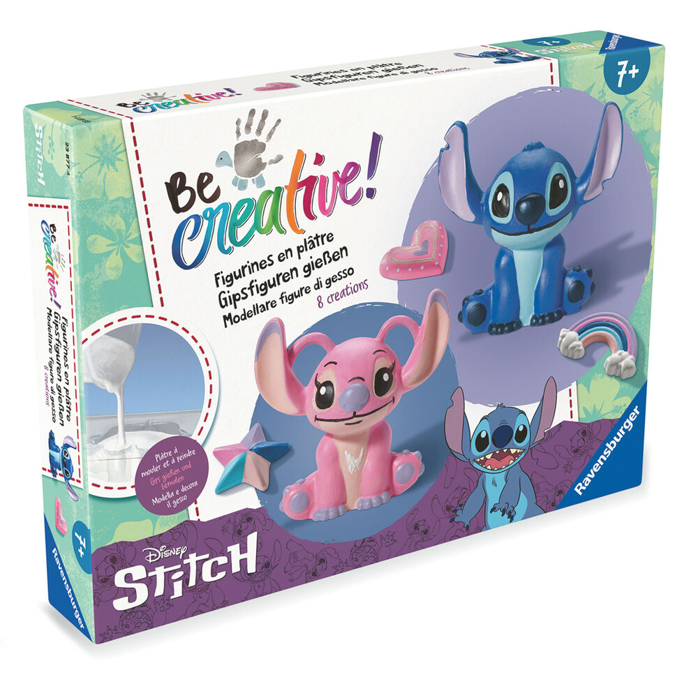 Disney Stitch Be Creative plaster creations