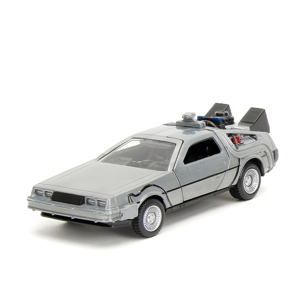 Back to the Future 40th Anniversary Time Machine pack 3 Dlorean