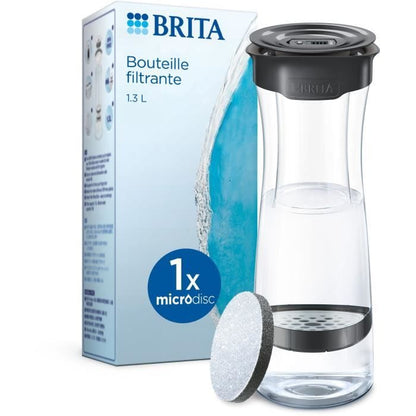 Brita Fill & Serve filter bottle - 1.3 l - gray