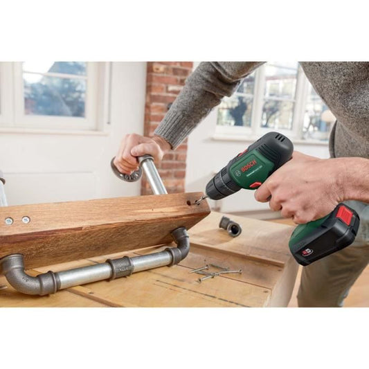 Bosch Universal Impact 18V Drill Driver + x2 2.0 Ah Batteries and Charger