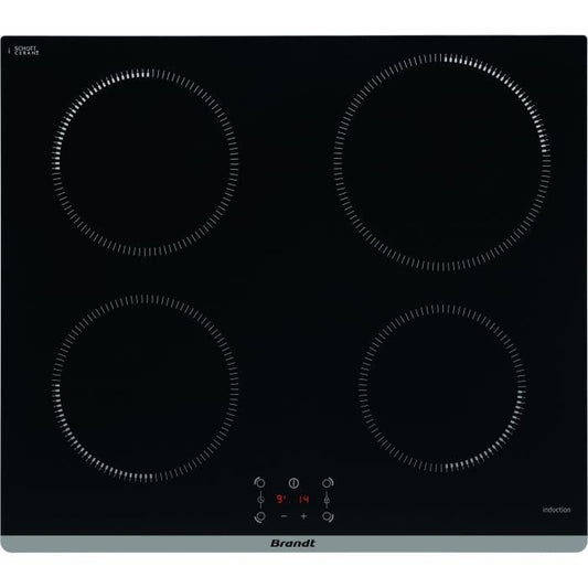 Brandt induction hob - 4 lights - 60 cm - TI464B