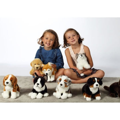 Husky Dog Plush - GIPSY TOYS - Sitting, 25 cm