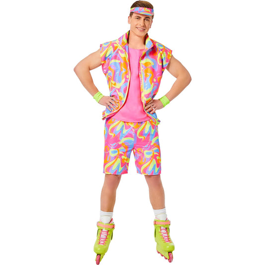 Barbie Movie Roller Blade Ken Adult Costume | Medium