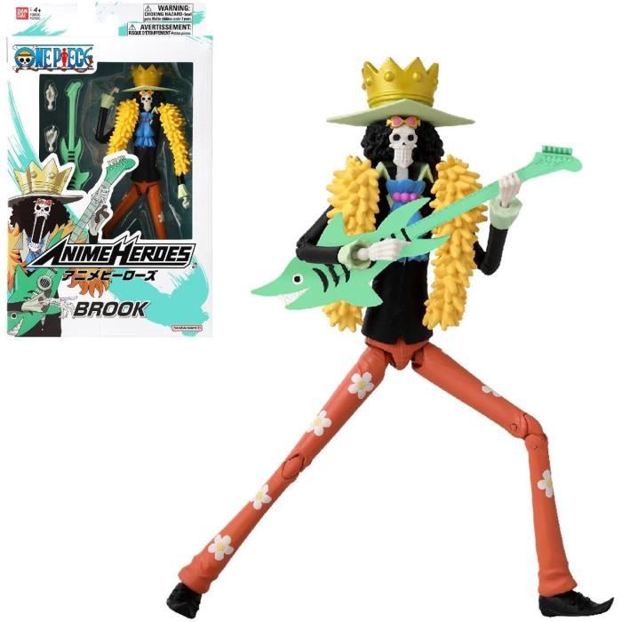 Anime Heroes figure - Bandai - One Piece - Brook - 17 cm