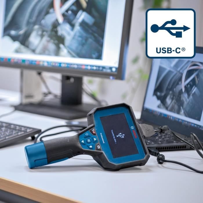 Bosch Professional GIC 12V-4-23 C inspection camera, battery operated - 0601241500