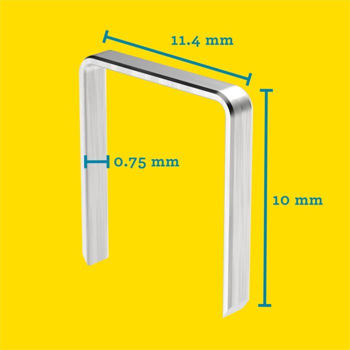 RAPID 5000 staples n ° 53 Rapid staples 10mm