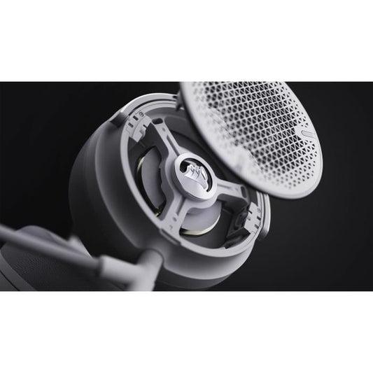 CORSAIR VIRTUOSO PRO Open Wired Gaming and Streaming Headset - White