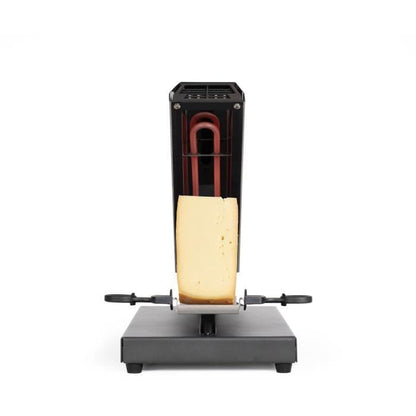 Traditional raclette machine - LIVOO - DOC314 - 600W - 6 to 8 people - Removable, sliding cheese holder, 360° - 2 spatulas