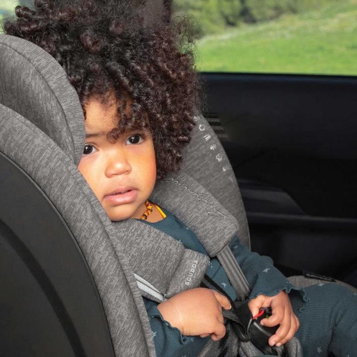 Car seat - BABYAUTO - SCUDDA GREY DOBBY - From birth to 12 years - 0-36 kg - I-Size - ISOFIX - 360° swivel - ECE R129