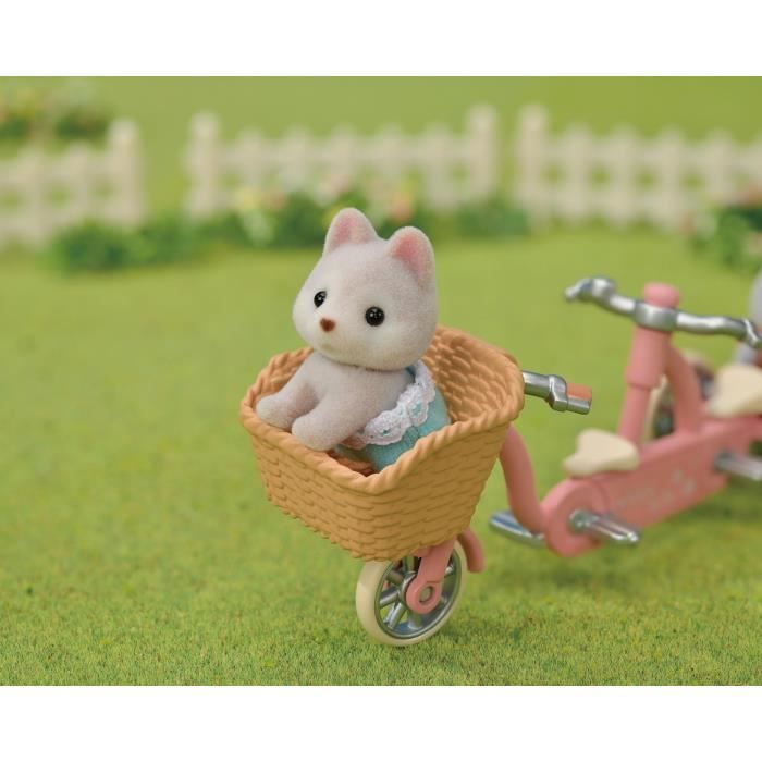 Sylvanian Families - Husky siblings and their tandem