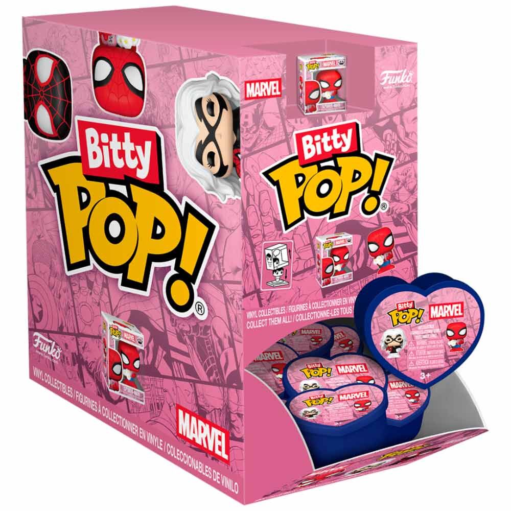 Assorted Bitty POP Mystery figure Marvel Spiderman Valentines Day