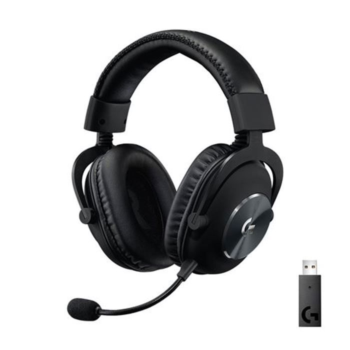 LOGITECH G - Wireless Gaming Headset - PRO X 2.4 Ghz - Black - 981-000907