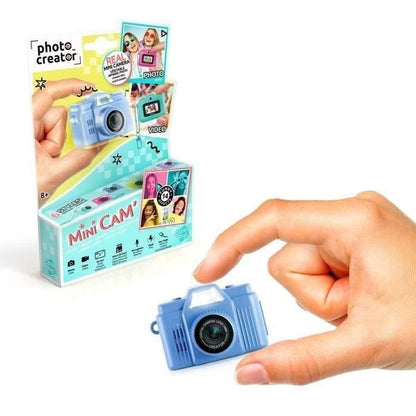 Canal Toys - Photo Creator - Mini Cam' Digital Camera Blue - Retro - With 1GB SD card included