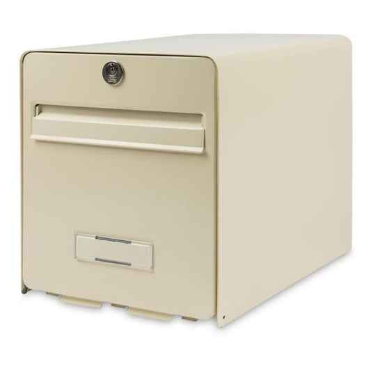 BURG WACHTER Favor box in galvanized steel - 2 doors - Light beige