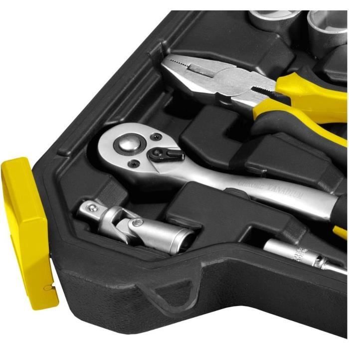 Tool Set - FIELDMANN - FDG 5002-54R - 54 pieces - 3/8 Dr. Sockets - Carrying case