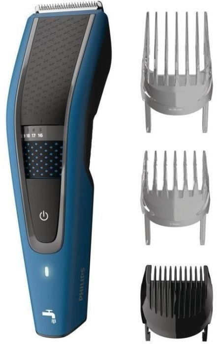PHILIPS Hair & Beard Trimmer Series 5000 HC5612/15, 3 combs (2 hair + 1 beard), DualCut technology