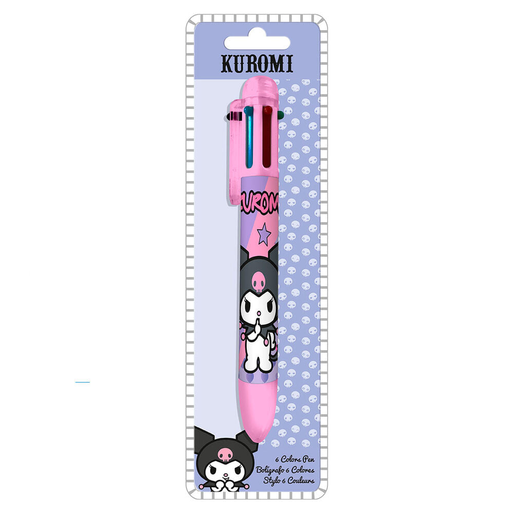 Hello Kitty Kuromi pen 6 colours