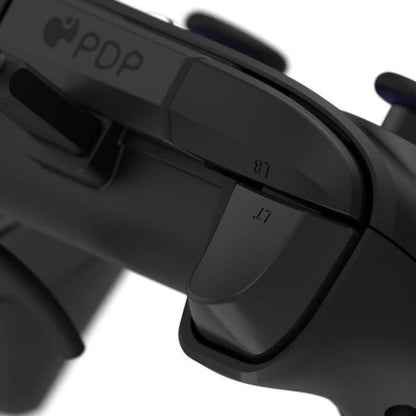 Gamepad - PDP - Afterglow Wave - Wired - Black - Customizable LED lighting
