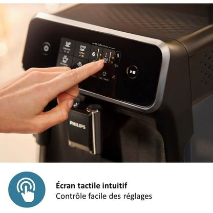 Automatic espresso machine grinder - PHILIPS - EP2225/10 - 1500 W - 275 g of beans - Matt black