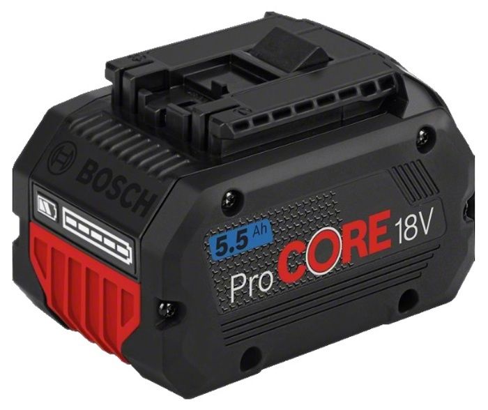 SDS Max GBH 18V-36 C cordless rotary hammer with two ProCORE 5.5Ah batteries + GAL 1880 CV charger BOSCH standard box