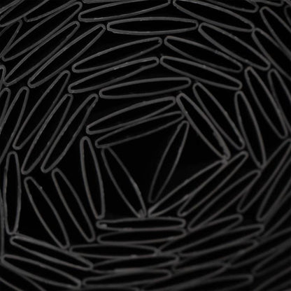 Double-sided PVC reed screen - NATURE - 1 x 3 m - 1600 g/m² - Blackout 4/5 - Anti-UV - Anthracite