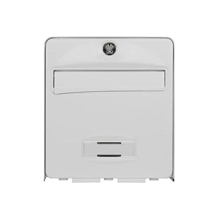 Burg Wachter Balthazar Galvanized Steel Balthazar Box - 1 Door - White