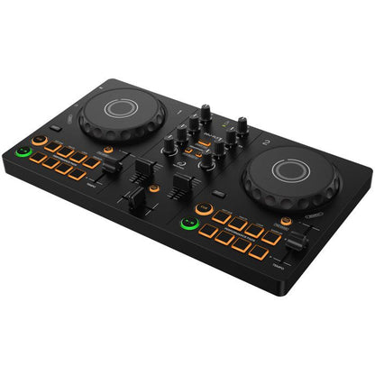 2-Channel DJ Controller - PIONEER DJ - DDJ-FLX2 - Compact - Lightweight - USB Powered