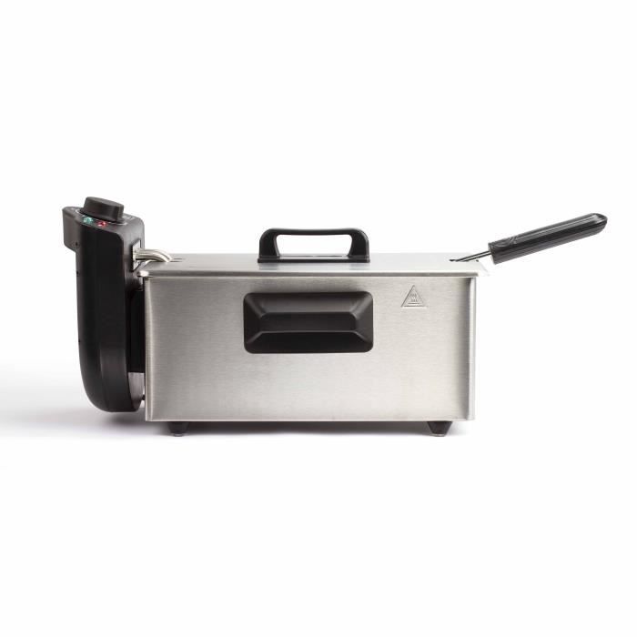 3 L Deep Fryer - LIVOO - DOC216 - 2000W - 3L - Removable stainless steel tank - Removable frying basket - Adjustable thermostat