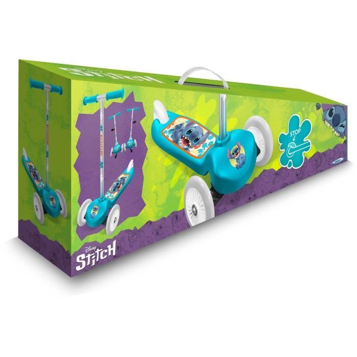 Steering 3-wheel scooter - DISNEY - STITCH