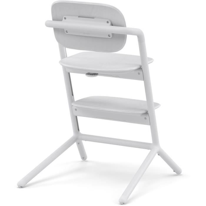 CYBEX - High chair - 3 in 1 pack - LEMO 2 - White - Adjustable in height and depth - Baby set included