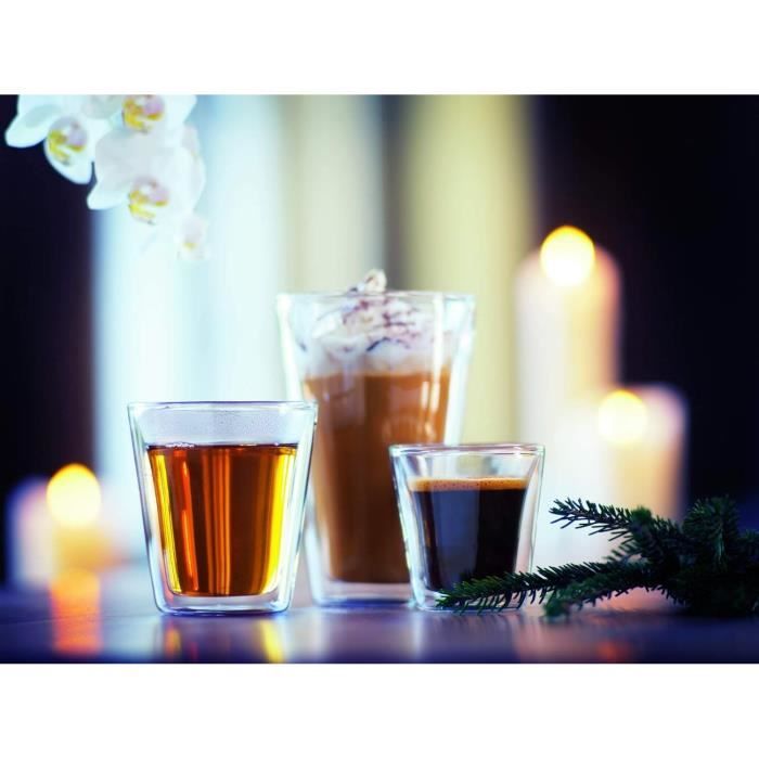 BODUM CANTEEN Set of 2 double wall glasses 0.4 l Transparent