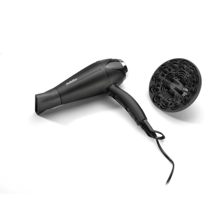 BABYLISS D572DE HAIRDRYER DC Turbo Smooth 2200