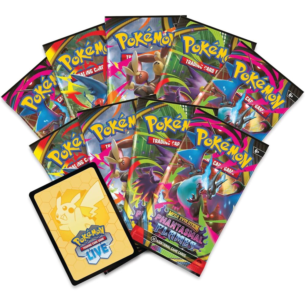 English Pokemon Phantasmal Flames Elite Trainer case trading card game