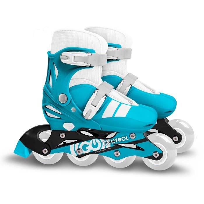 Adjustable inline skates - STAMP - SKIDS CONTROL - Size 30-33 - Unisex
