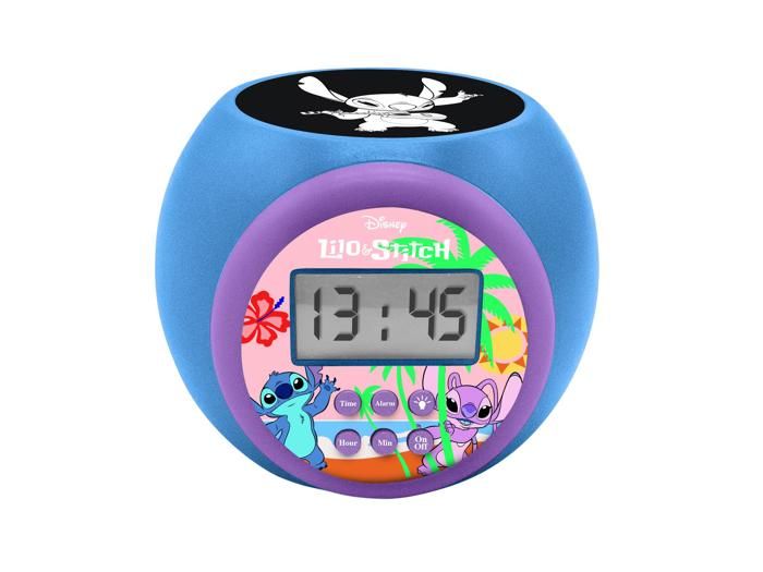 Lexibook - Stitch Projector Alarm Clock