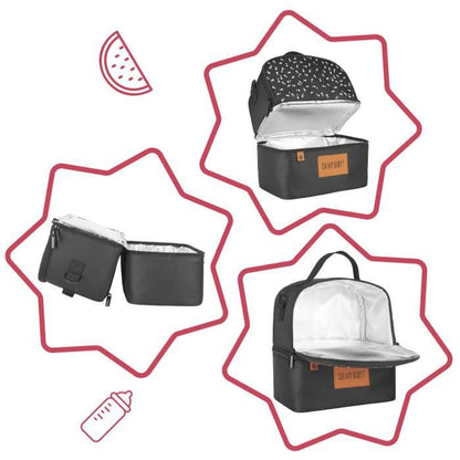 BADABULLE Multipocket Pick & Go Insulated Lunch Bag