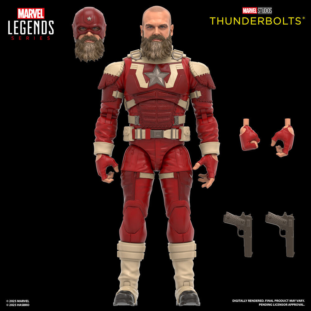 Marvel Legends Thunderbolts Yelena Belova & Red Guardian pack 2 figures