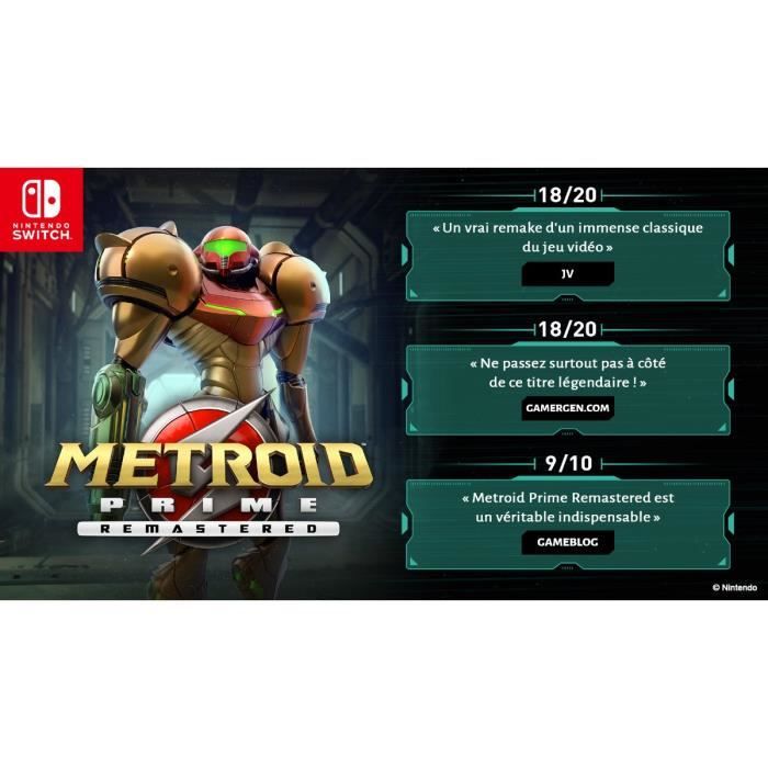 Metroid Prime Remastered - Standard edition | Nintendo Switch game