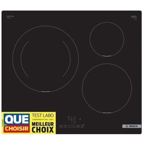 BOSCH induction hob - 3 burners - 60 cm - PUJ611BB5E