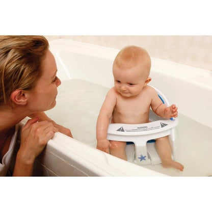 Bath seat - DREAMBABY - Super comfortable - Heat detection indicator - 6 to 24 months up to 13 kg - White
