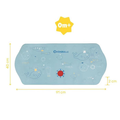 Badabulle XXL non-slip bath mat with temperature indicator, 91 cm long