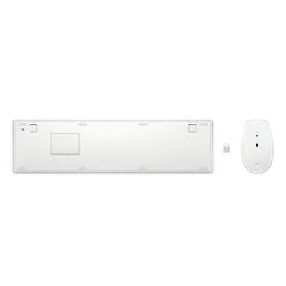 HP 650 Wireless Keyboard Mouse Set - AZERTY - White