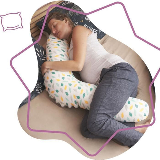 Badabulle Feathers2-in-1 Evolutive Maternity Cushion: maternity and breastfeeding cushion!